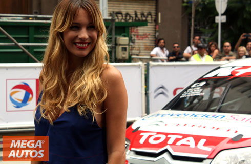 Pampita Citroen Road Show