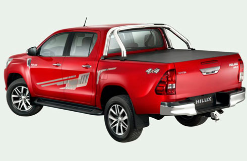 La Nueva Toyota Hilux dispone de una nueva linea de accesorios
