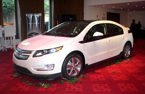 El Chevrolet Volt de paseo por Buenos Aires