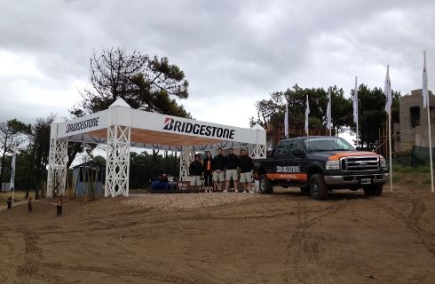 Bridgestone presente en la costa argentina