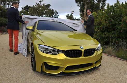 BMW presentó el M4 Coupe Concept en Pebble Beach