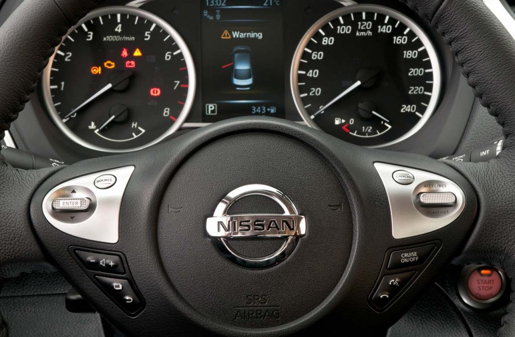 Nissan Sentra 2017 Brasil tablero