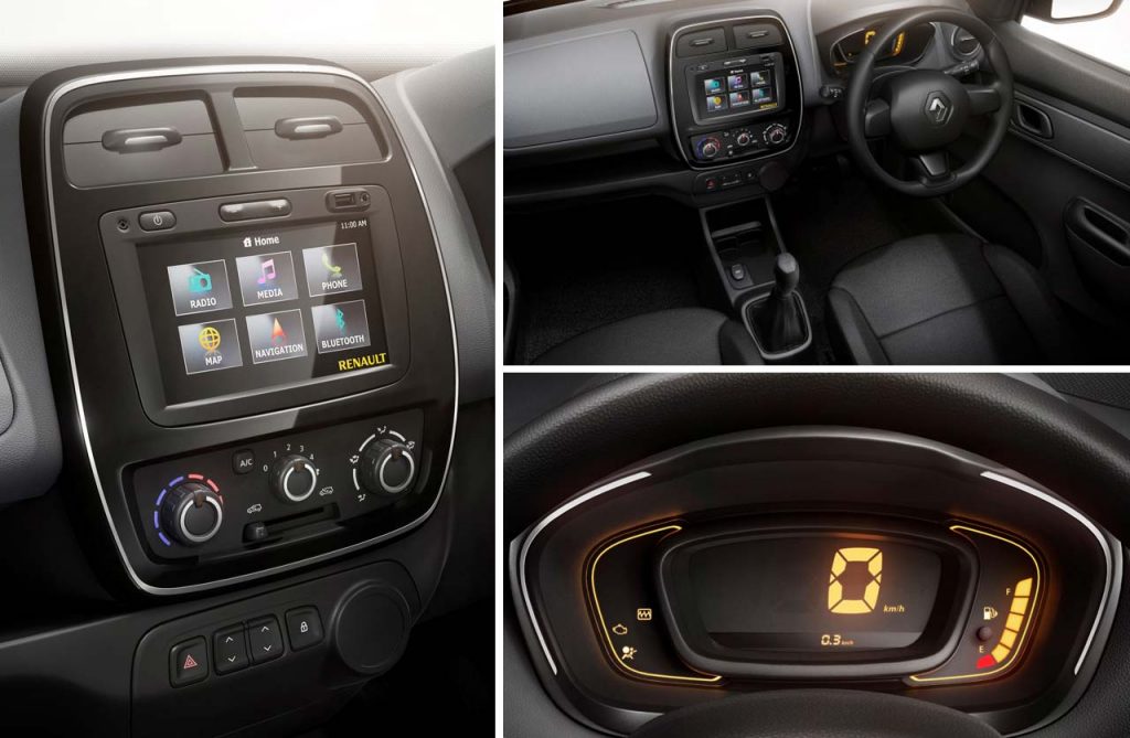 Interior Renault Kwid