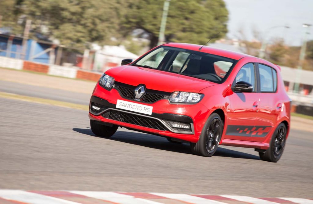 Renault Sandero R.S. circuito