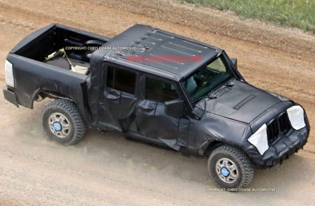 FCA Jeep Wrangler pick up