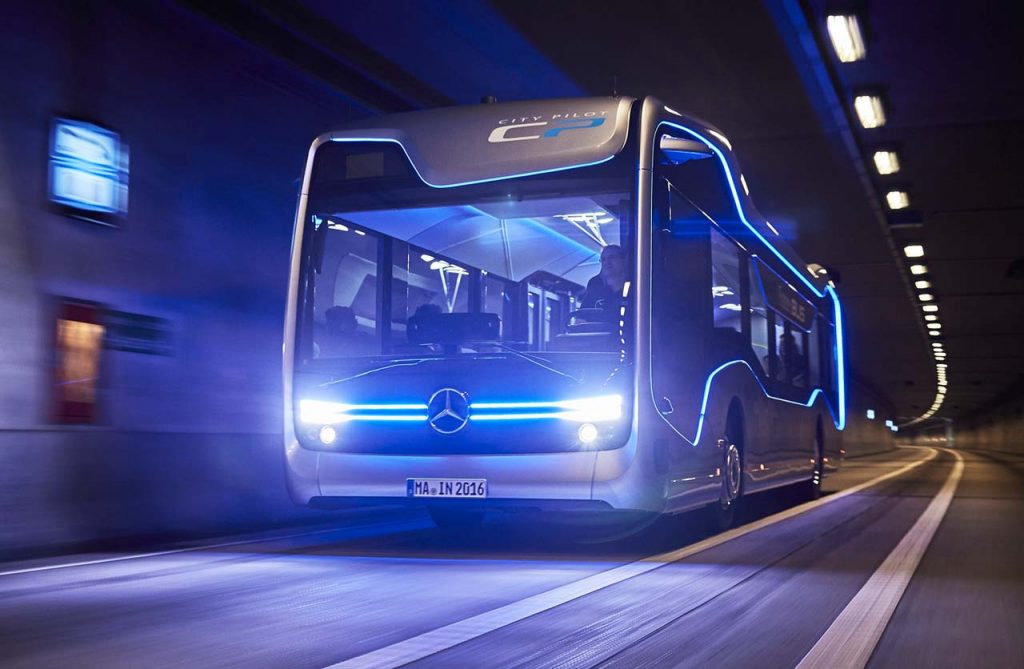 Bus del Futuro Autónomo Mercedes-Benz