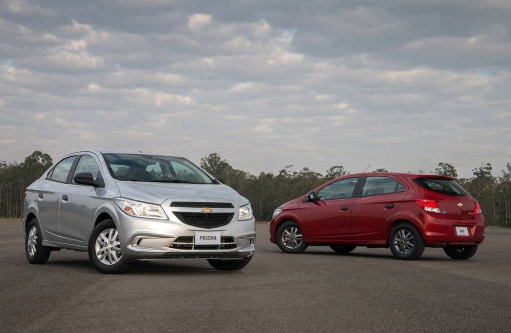 Chevrolet Onix y Prisma Joy