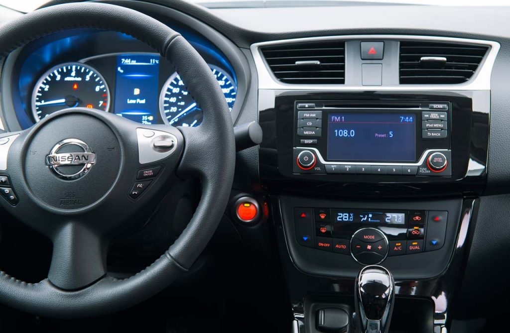 Interior Nuevo Nissan Sentra