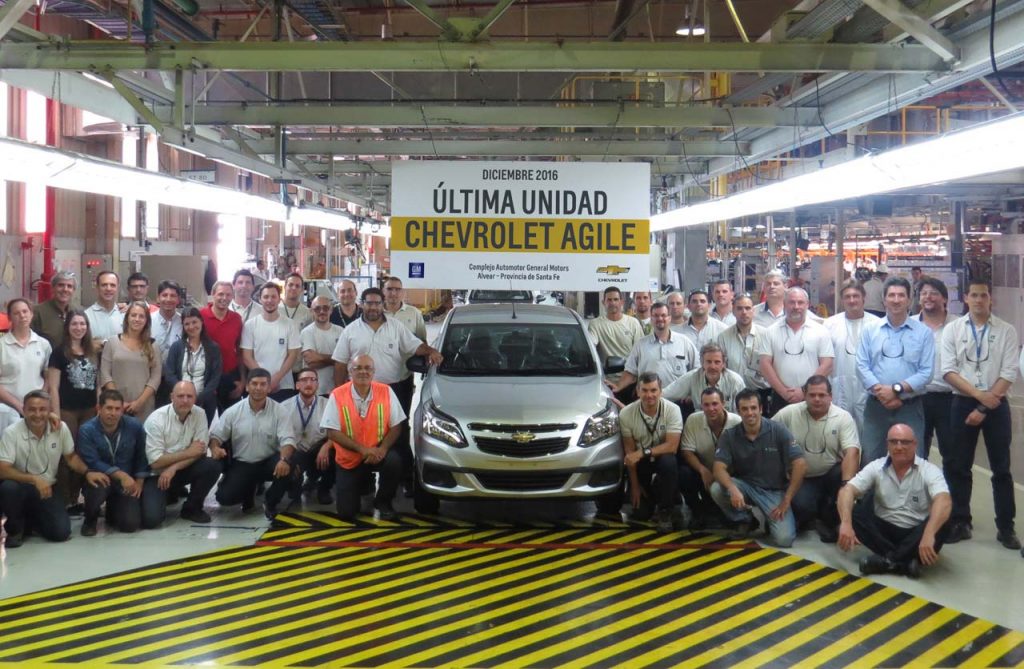 Chevrolet Agile última unidad