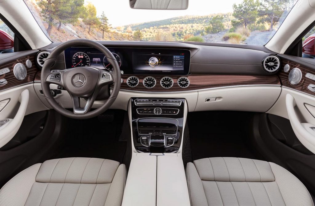 Interior Mercedes-Benz Clase E Coupé