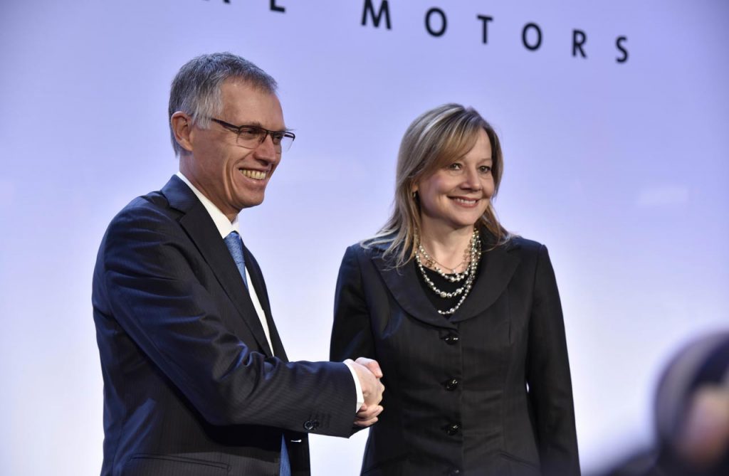 Mary Barra y Carlos Tavares