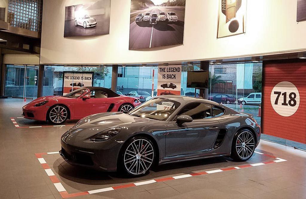 Porsche 718 Cayman y Boxster