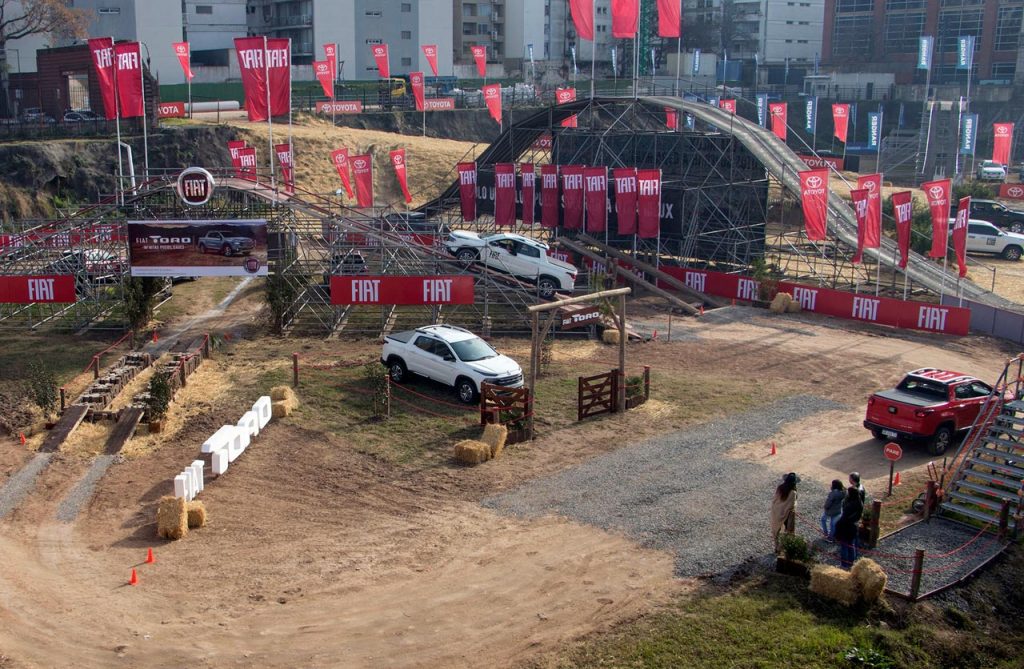 Pista off road Fiat en La Rural