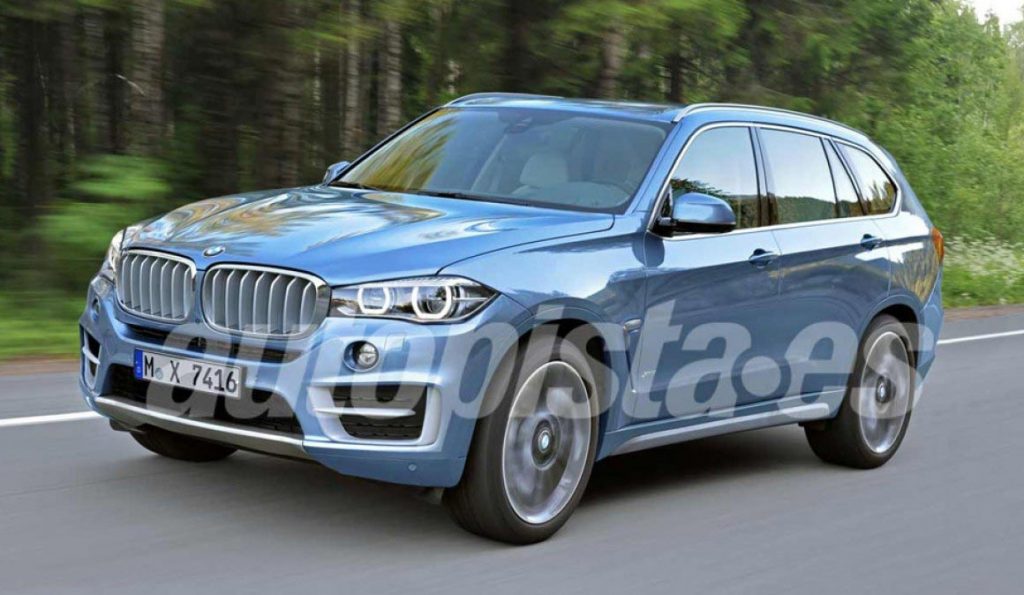 BMW X7 proyección