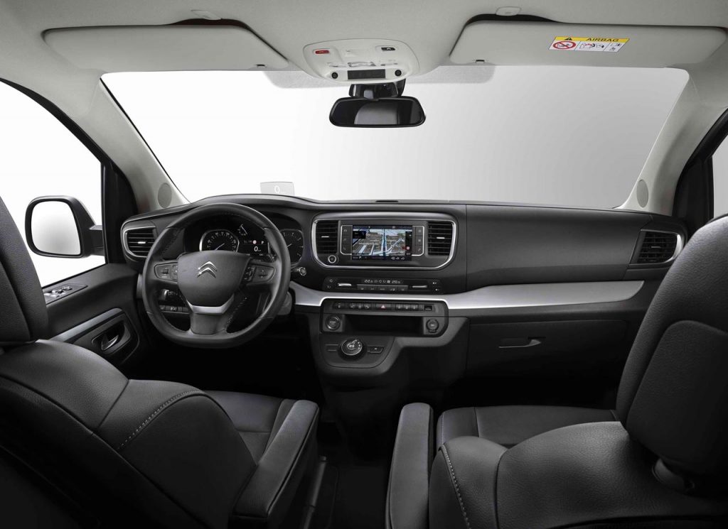 Citroen spacetourer interior