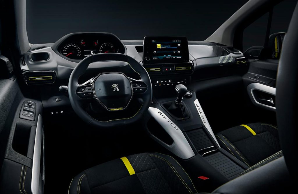 Interior Peugeot Rifter 4x4 Concept