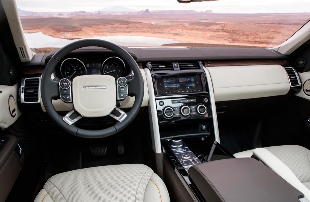 Interior Nueva Land Rover Discovery