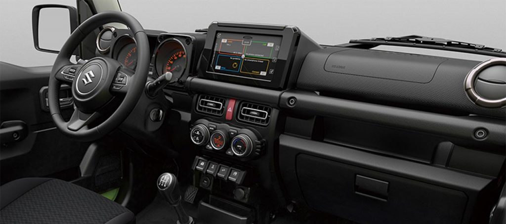 Interior Nuevo Suzuki Jimny