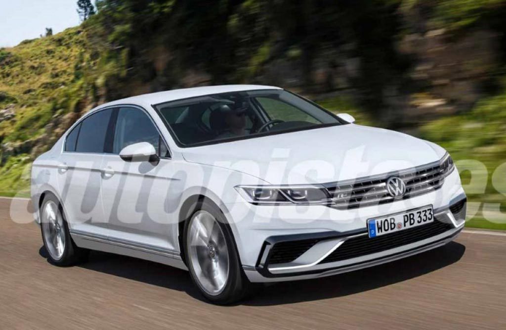 Volkswagen Passat 2019 proyección