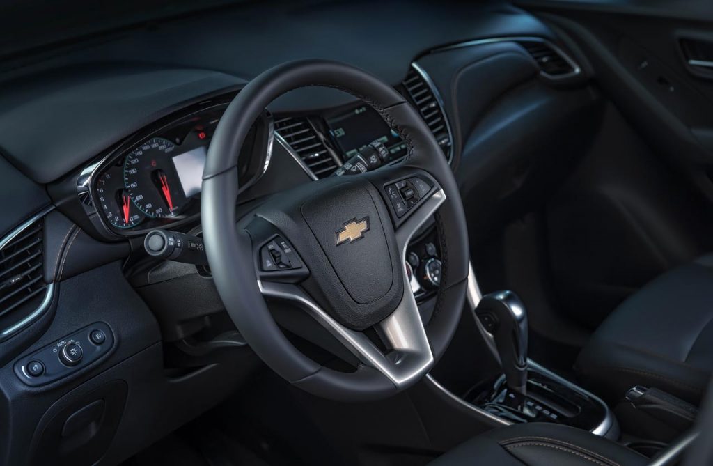 Interior Chevrolet Tracker Midnight