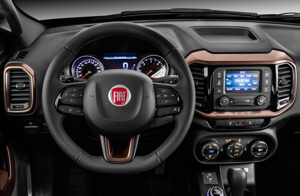 Interior Fiat Toro Ranch