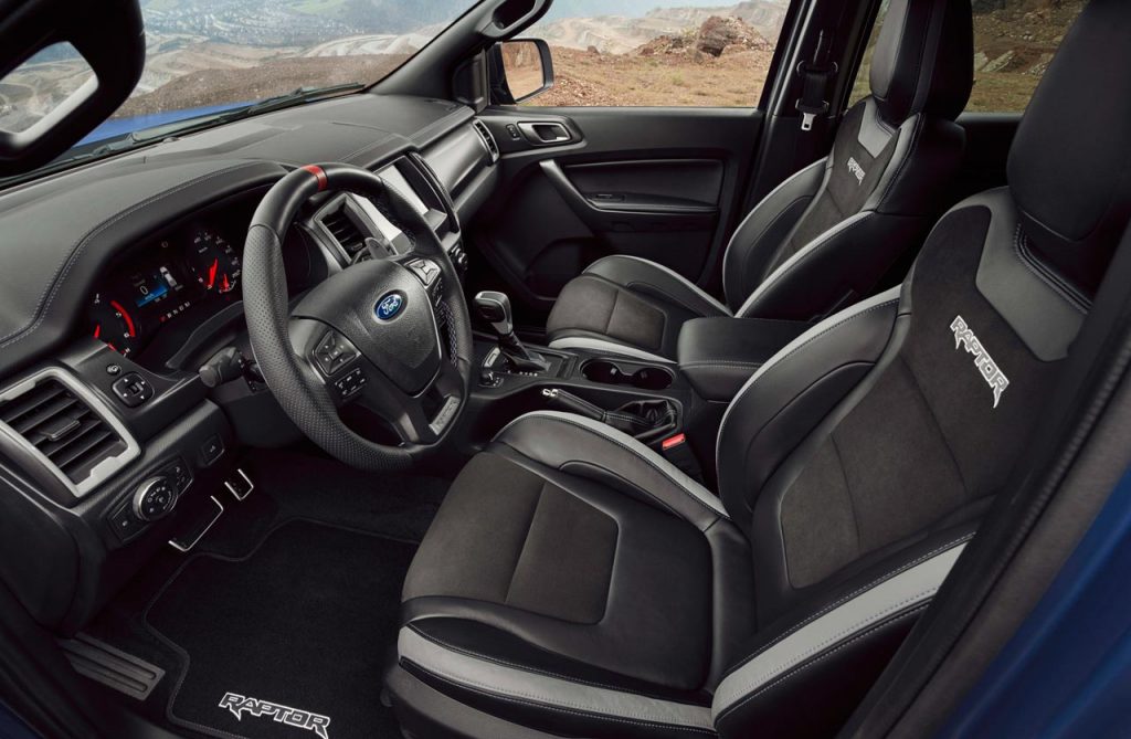 Interior Ford Ranger Raptor