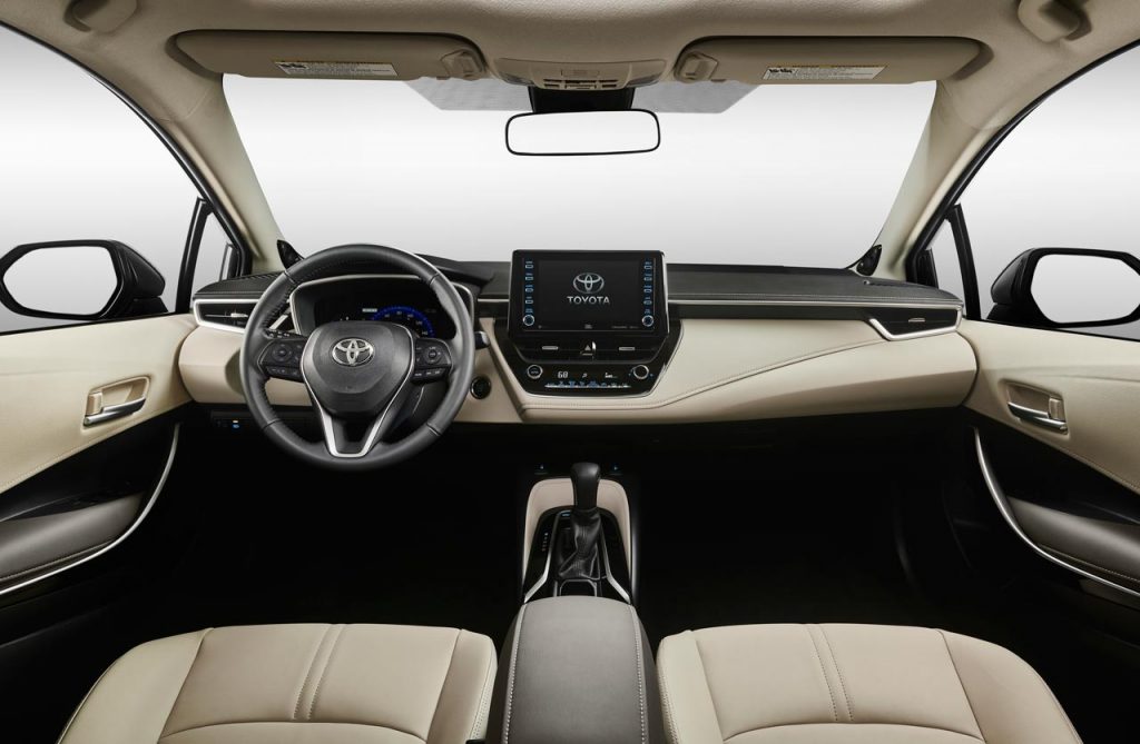 Interior Toyota Corolla 2020 EE.UU.