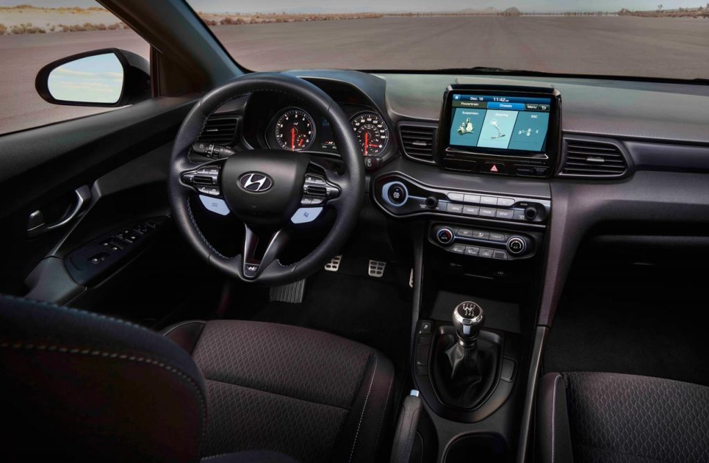 Interior Hyundai Veloster N