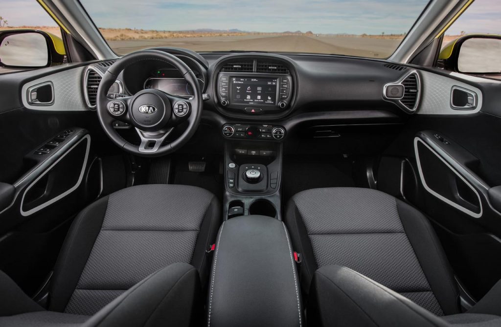 Interior Kia Soul 2020 EV