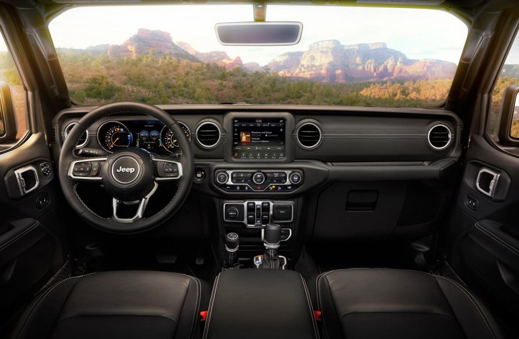 Interior Nuevo Jeep Wrangler JL Sahara