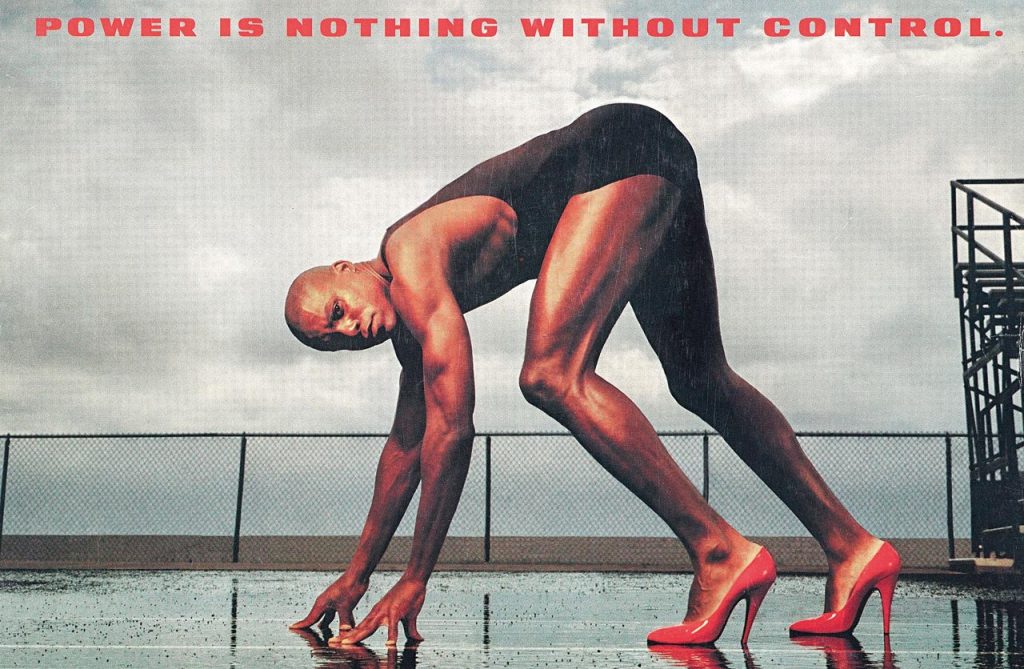 Pirelli Carl Lewis poster