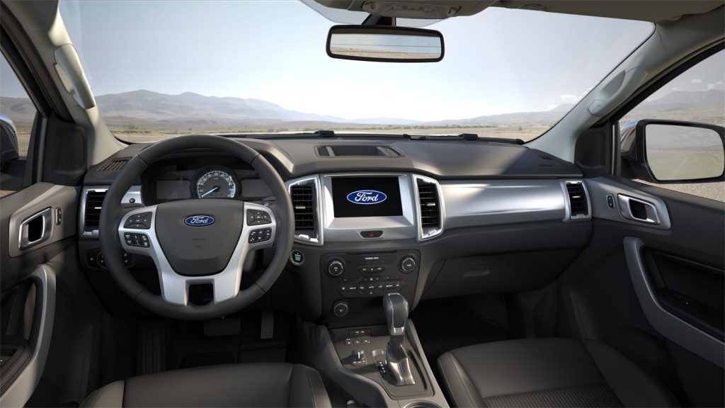 Interior Nueva Ford Ranger 2020