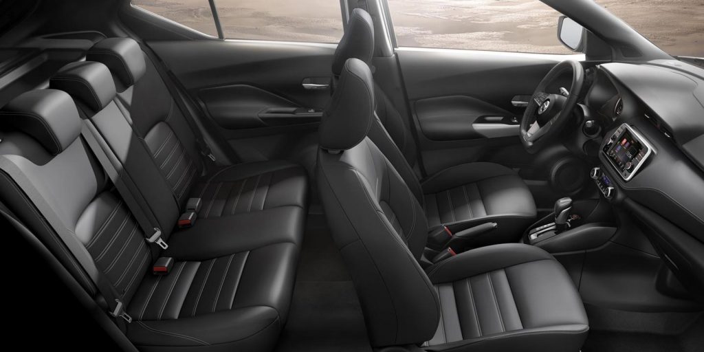 Interior Nissan Kicks 2019