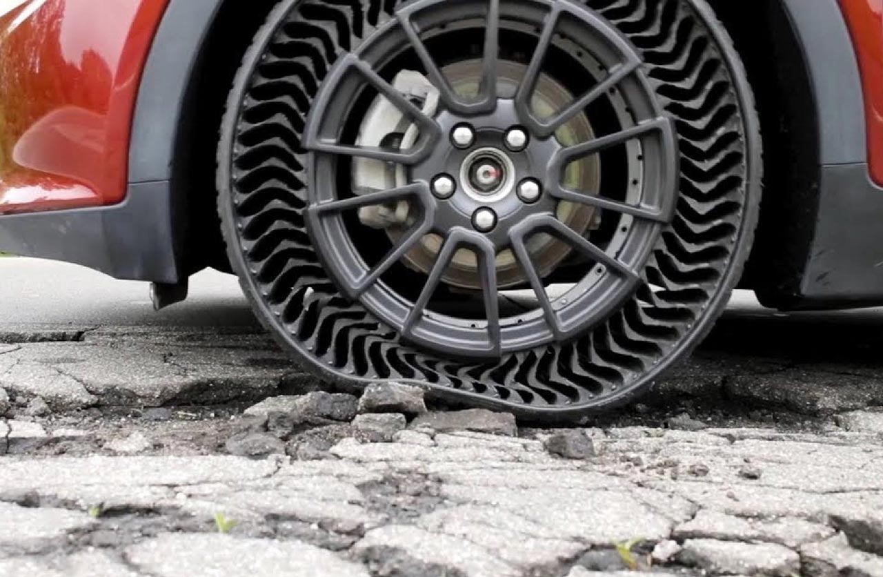 Diálogo Iniciar sesión amor Michelin presentó un neumático sin aire y "anti pinchazos" - Mega Autos