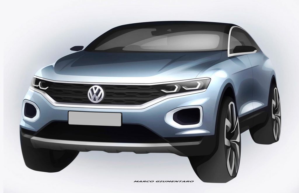 Boceto VW T-Roc