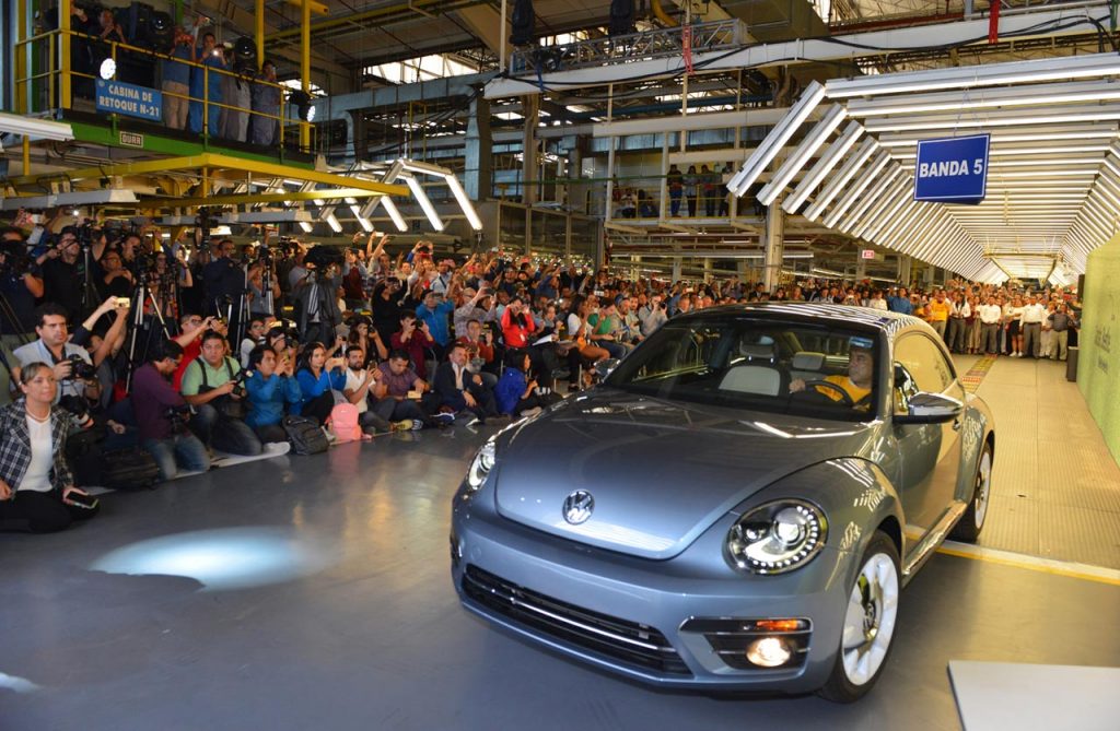 VW Beetle fin de producción en Puebla, México