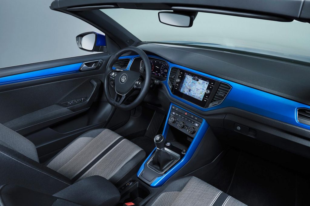 Interior Volkswagen T-Roc Cabriolet