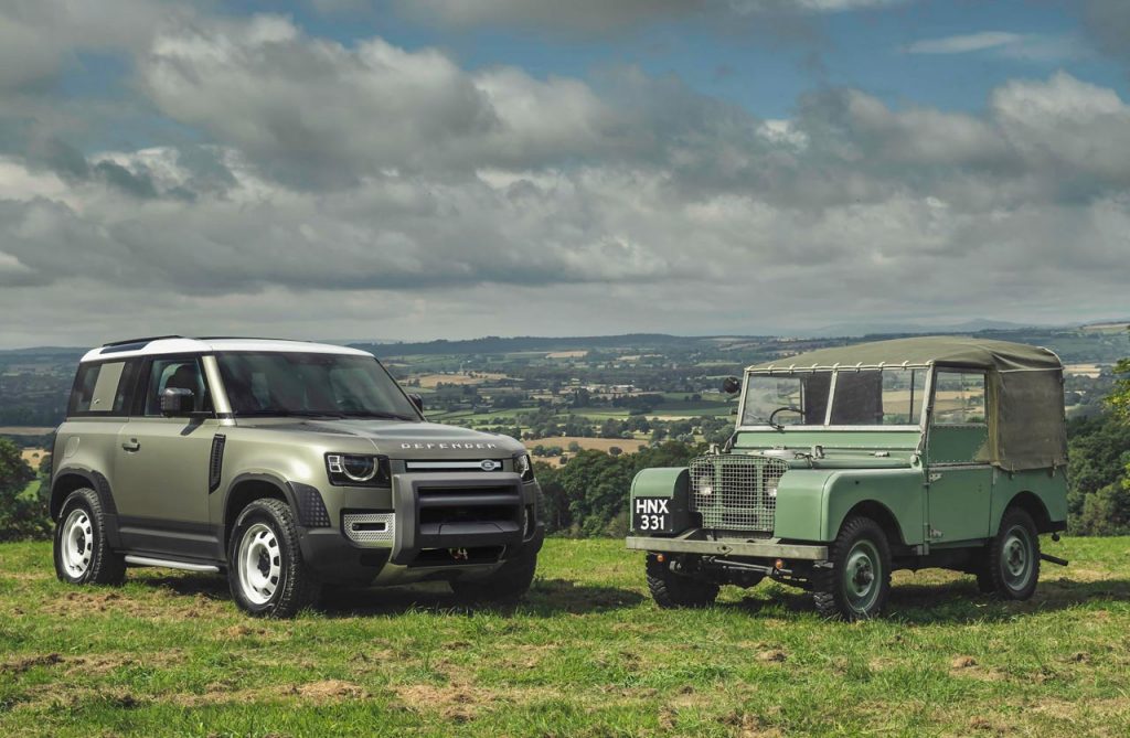 Land Rover Defender nuevo vs. viejo