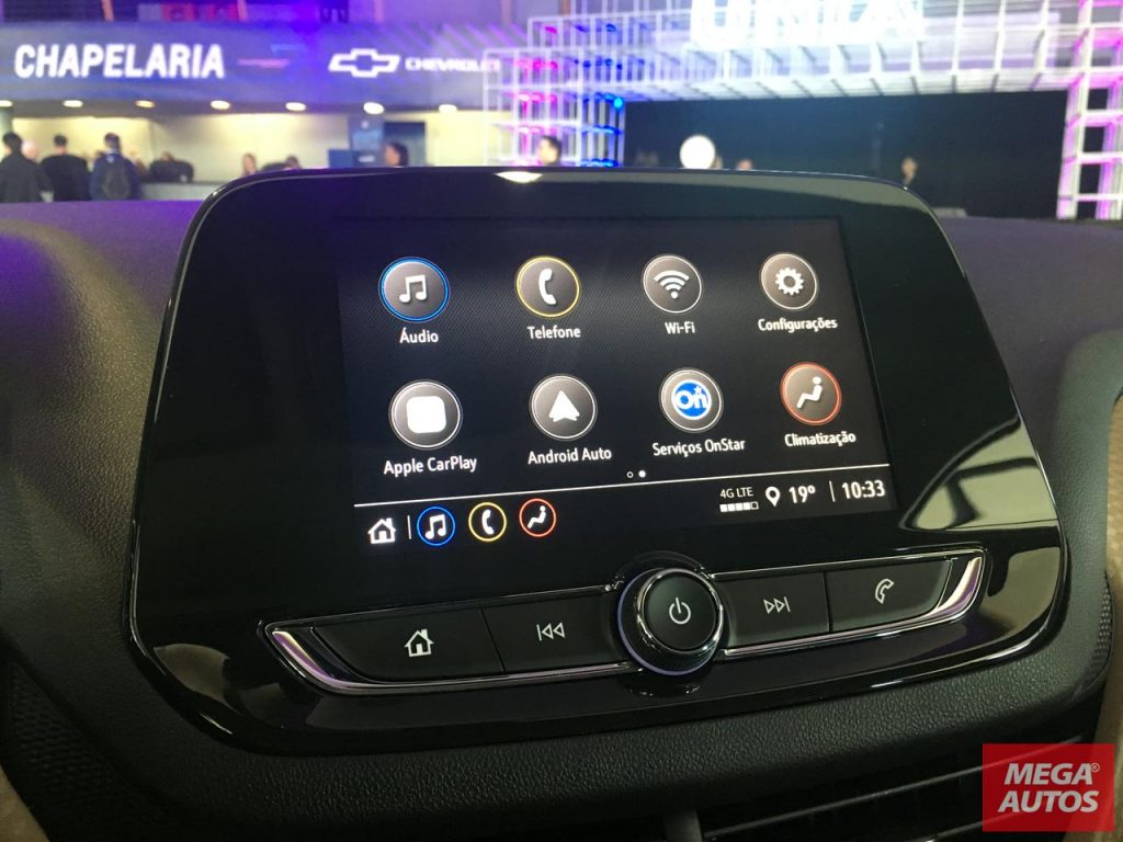 Pantalla Nuevo Chevrolet Onix Plus