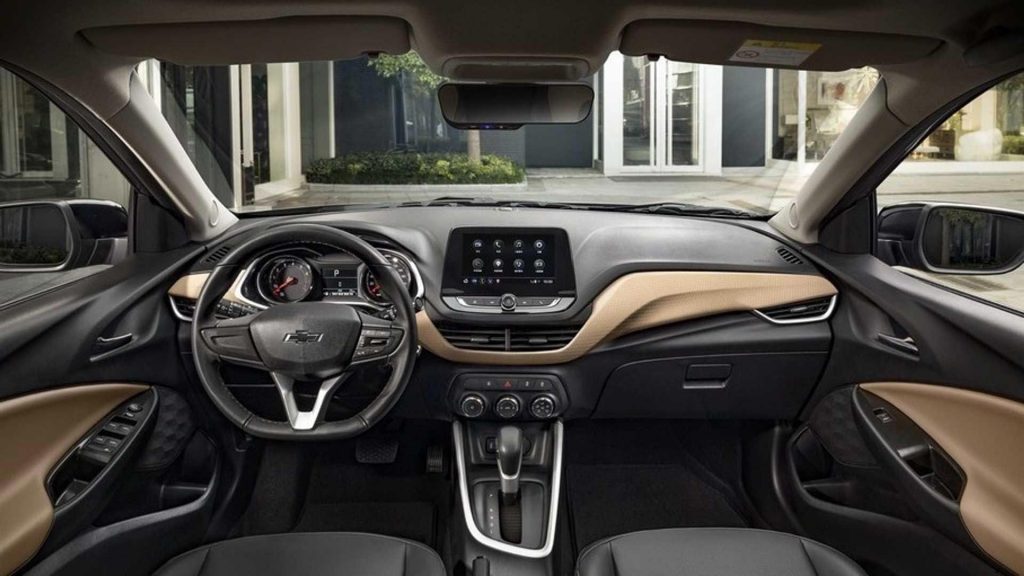 Interior Chevrolet Onix Plus