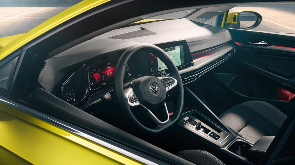 Interior Volkswagen Golf 8