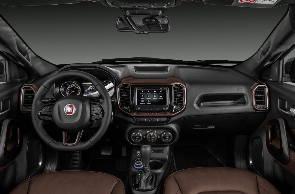 Interior Fiat Toro Ranch