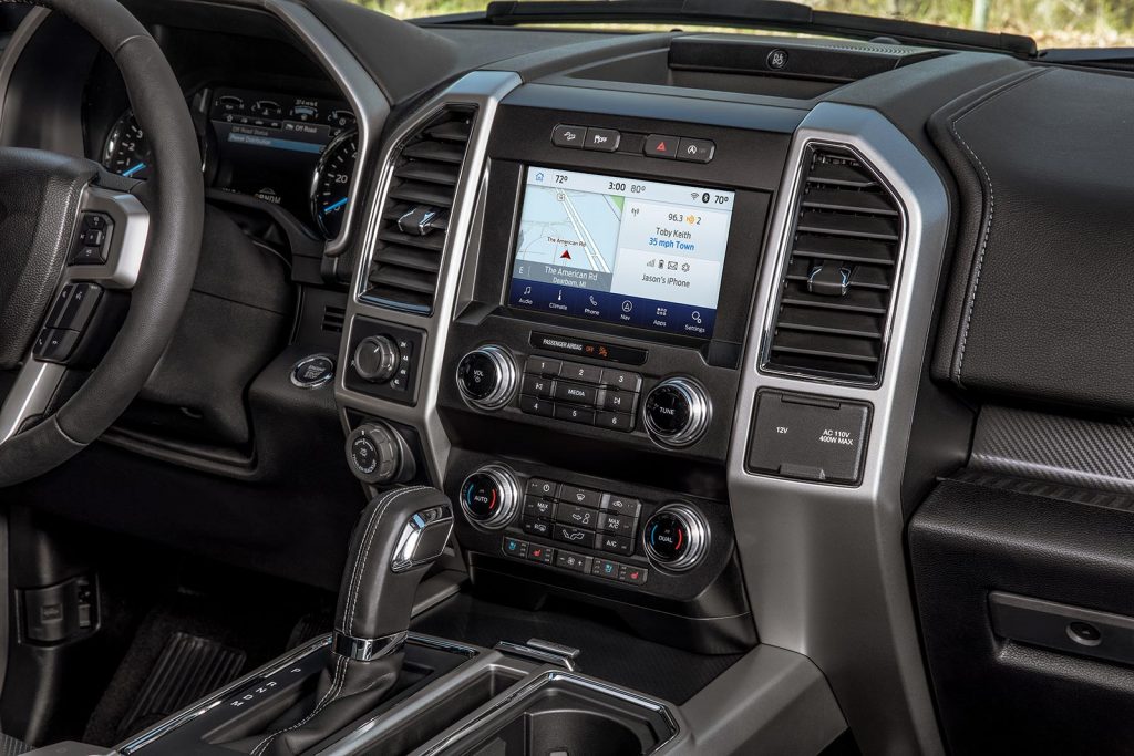 Interior Ford F-150 Lariat Luxury