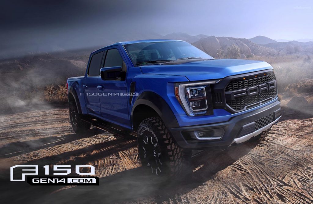 Ford F-150 Raptor 2021 recreación