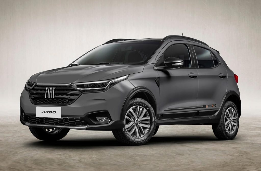 Fiat Argo Trekking restyling proyección