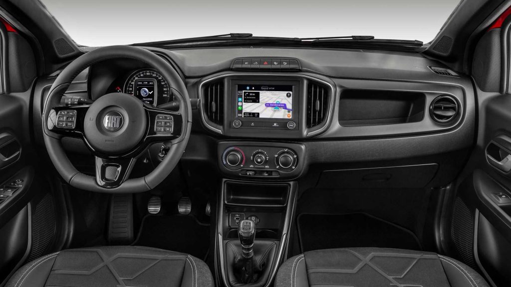 Interior Nueva Fiat Strada