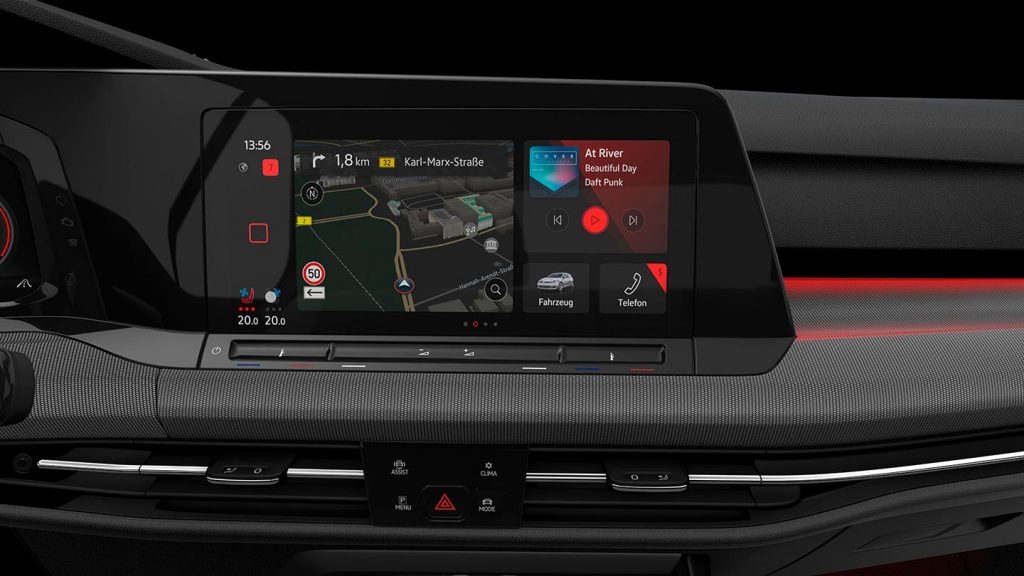 Multimedia Nuevo Golf 8 GTI