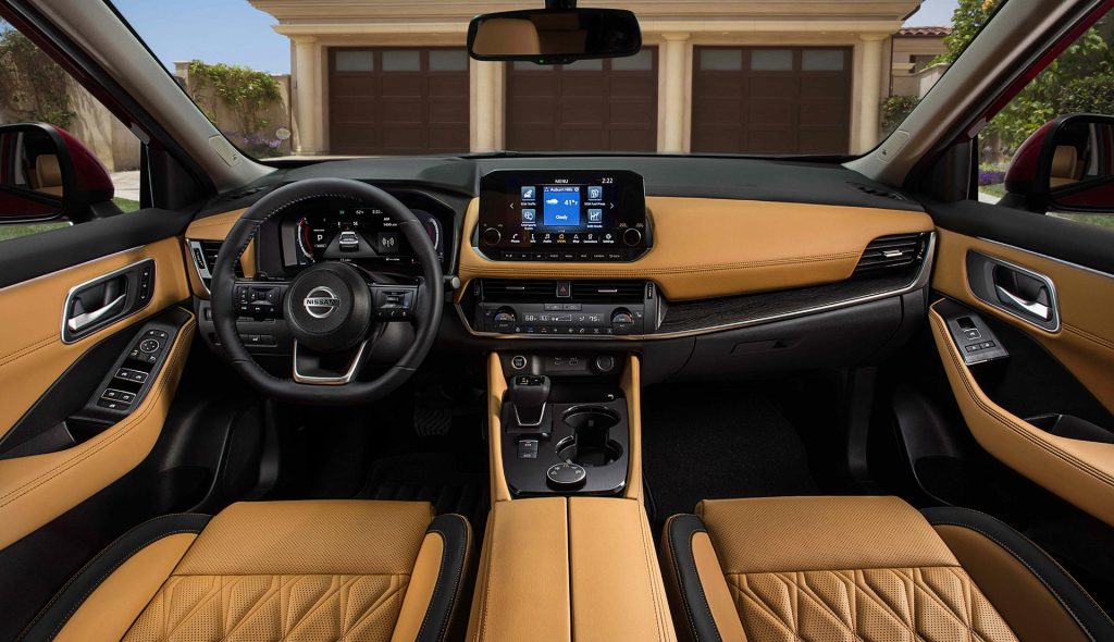 Interior Nueva Nissan X-Trail 2021