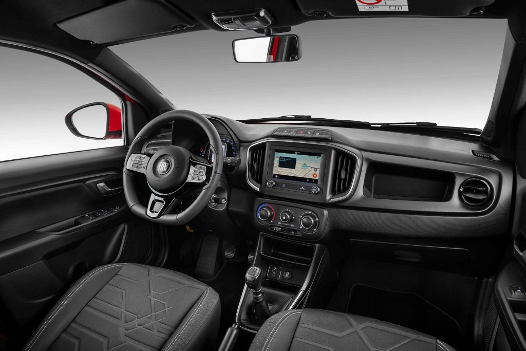 Interior Nueva Fiat Strada Volcano