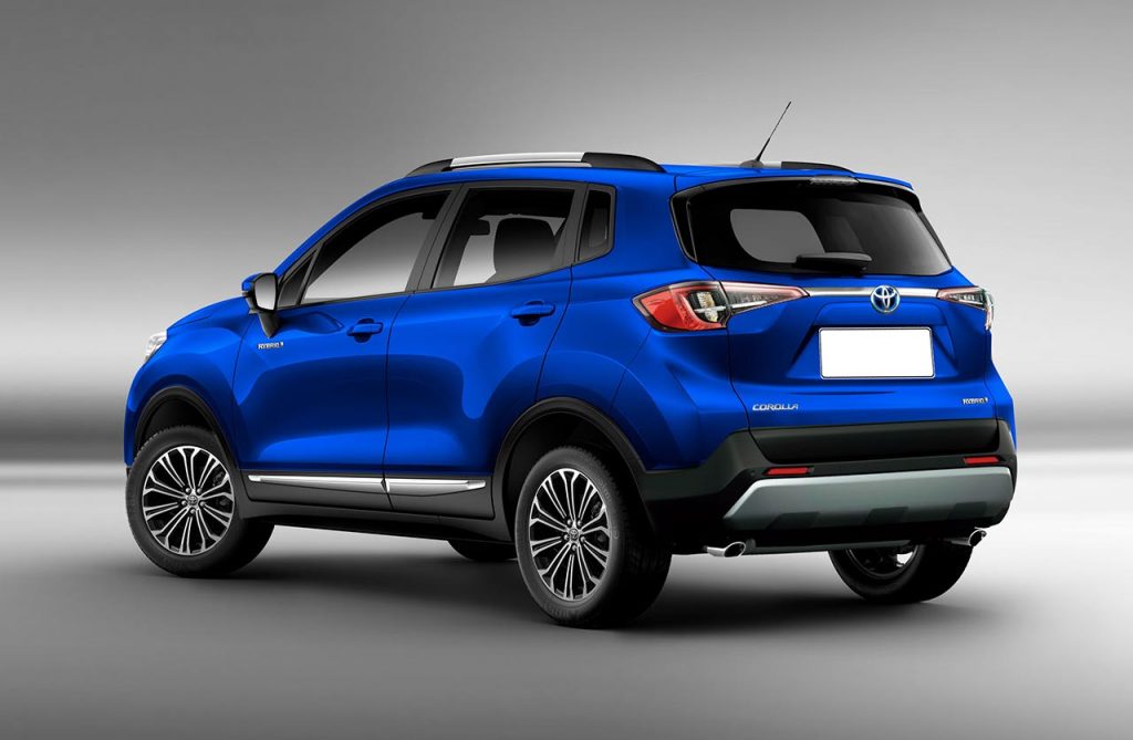 Futuro C-SUV Toyota render